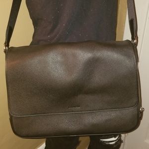 Coach Saffiano Leather Messenger Bag